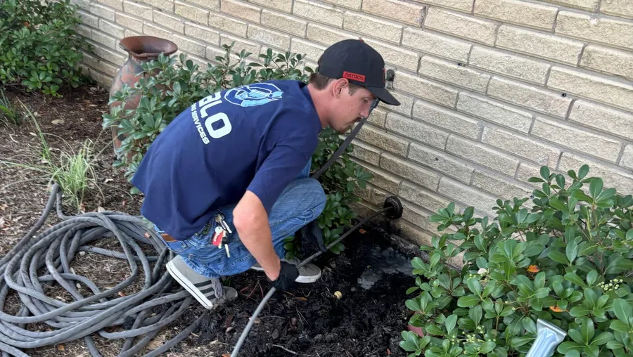 Outdoor pipe work